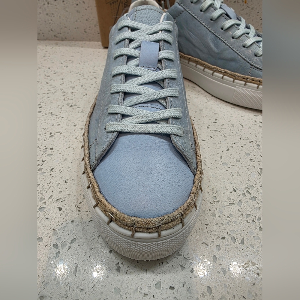 Free People Light Blue Sneakers - Size 7 - New - Picture 3 of 7